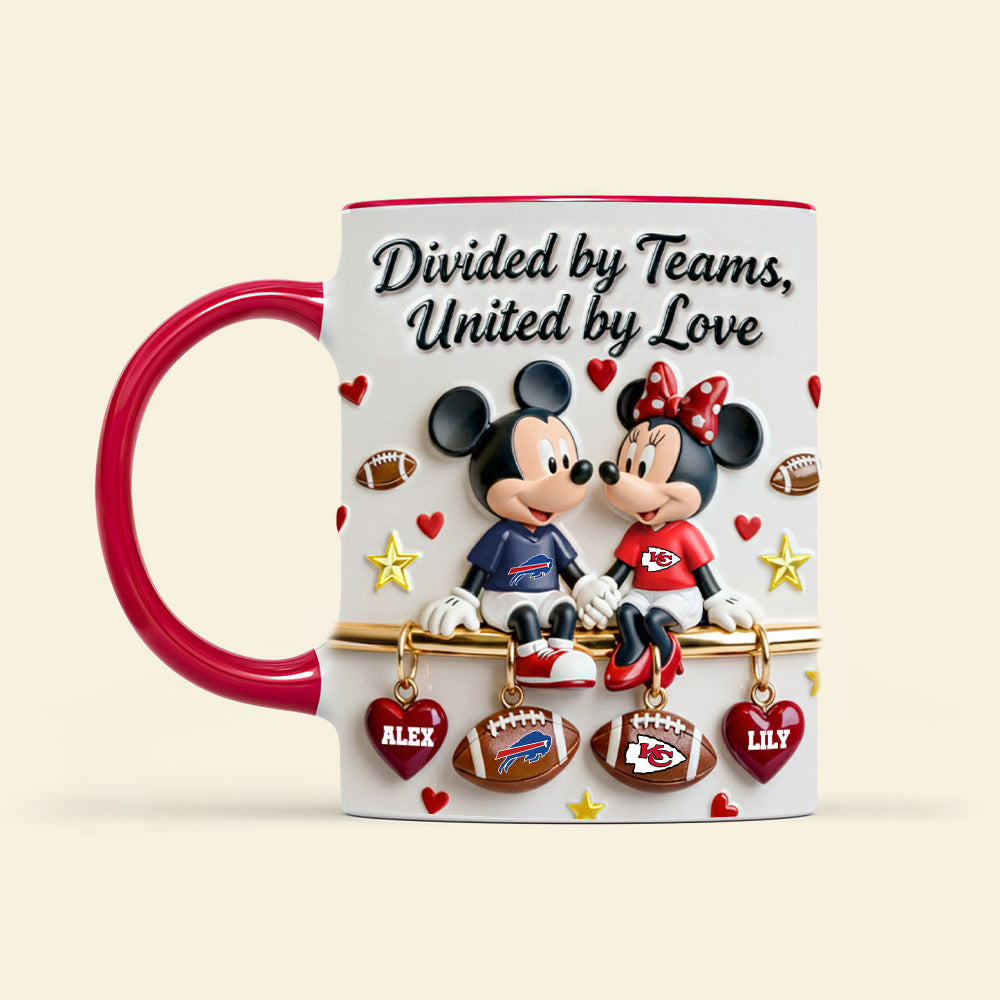 United By Love Coffee Accent Mug - Personalized Gift For Sporty Couples 01NAMG070126-Homacus