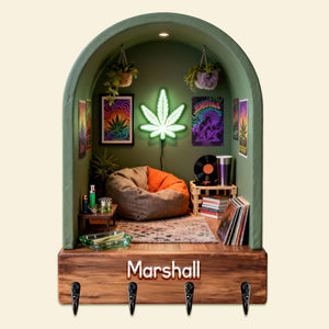 Chill Space Key Hanger - Personalized Gifts For Stoners 04tomg171225-Homacus