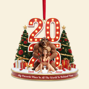 Personalized Funny Gifts For Couple Christmas Ornament 04ohmg161025-Homacus