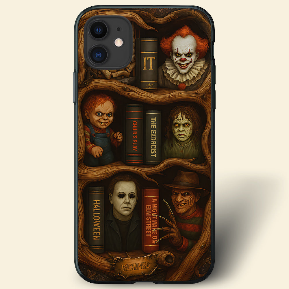 Horror Character Phone Case - Personalized Gifts For Horror Lovers 03tota080825-Homacus