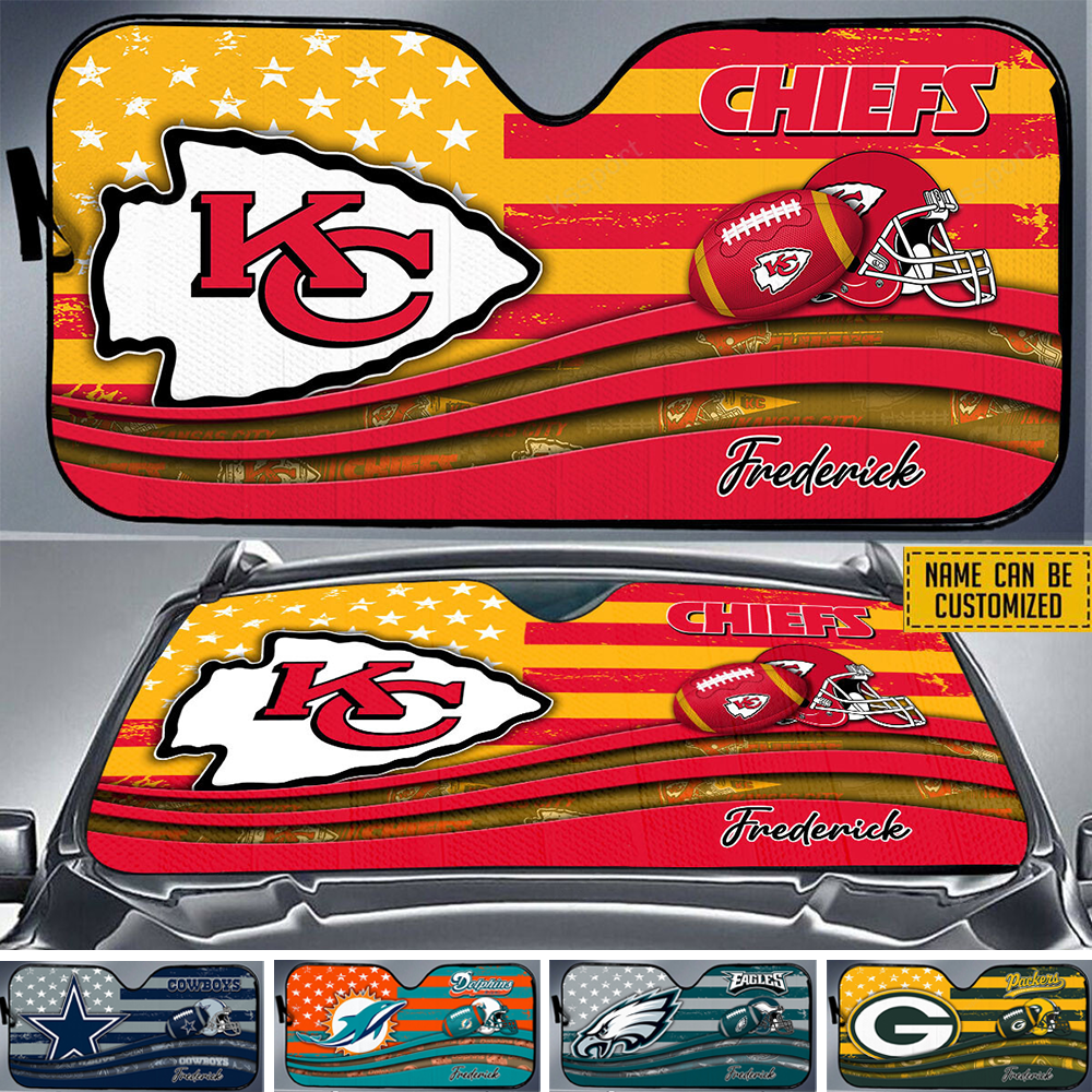 Personalized Gifts For Football Lover Windshield Sunshade 37qhxx130624-Homacus