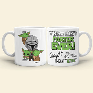 Personalized Gifts For Dad Coffee Mug Best Farter Ever 4NTHH020622-Homacus