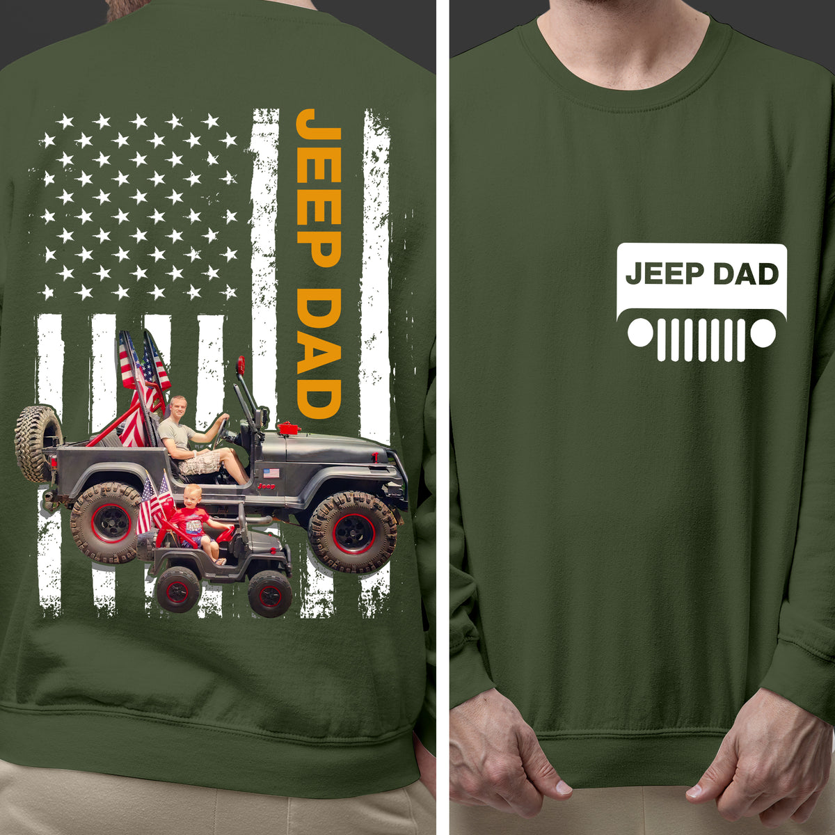 Custom Photo Gifts For Dad Shirt 02hudc010624-Homacus