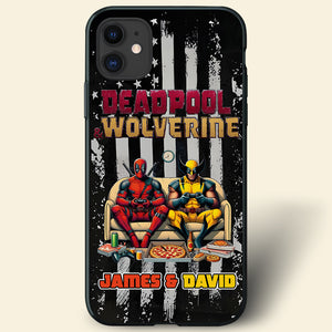 Personalized Gifts For Movie Fans Phone Case Best Friends Heart 05XQDC300724-Homacus