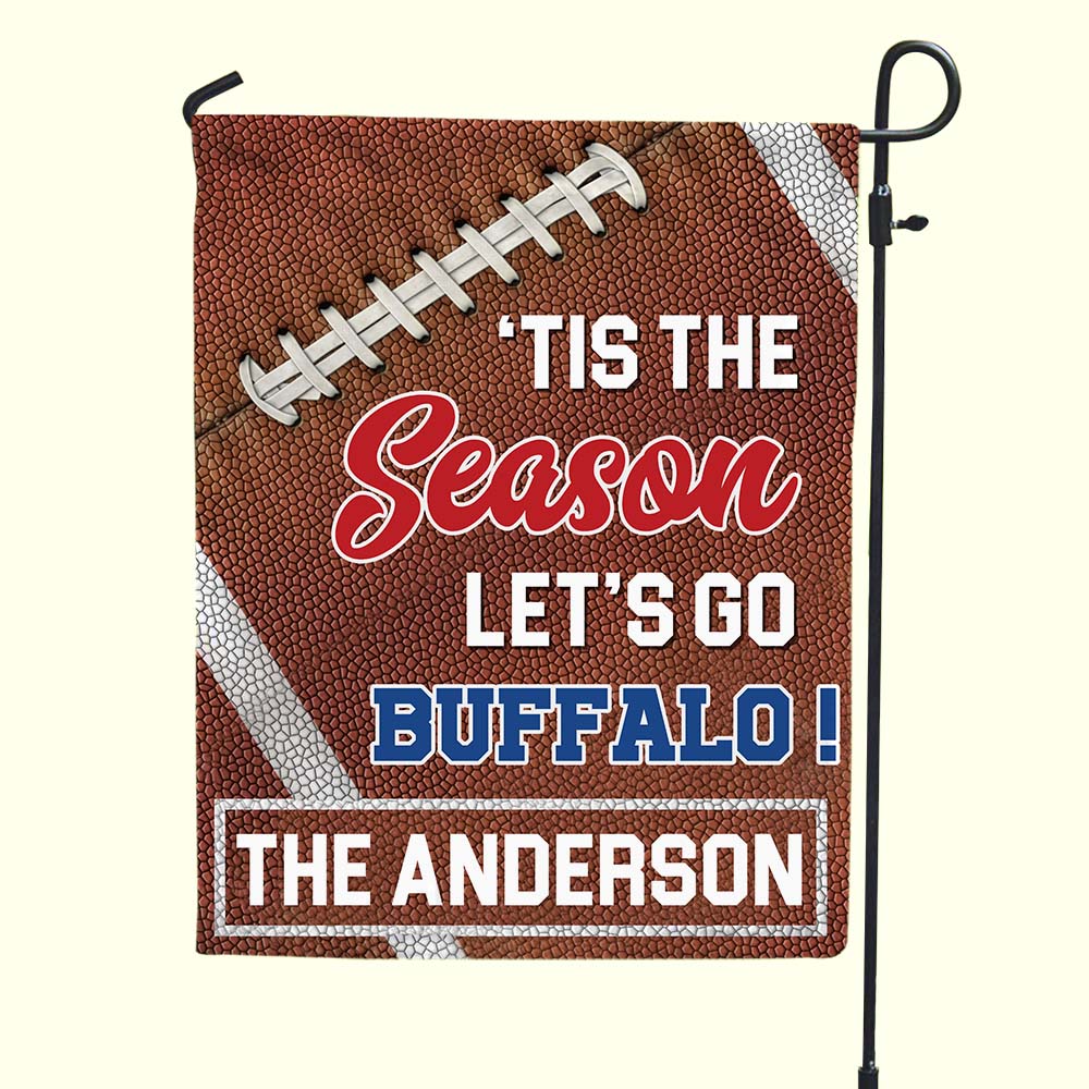 Custom Team Logo Gifts For Football Fan Garden Flag 04bhhi120123 The Football Family-Homacus