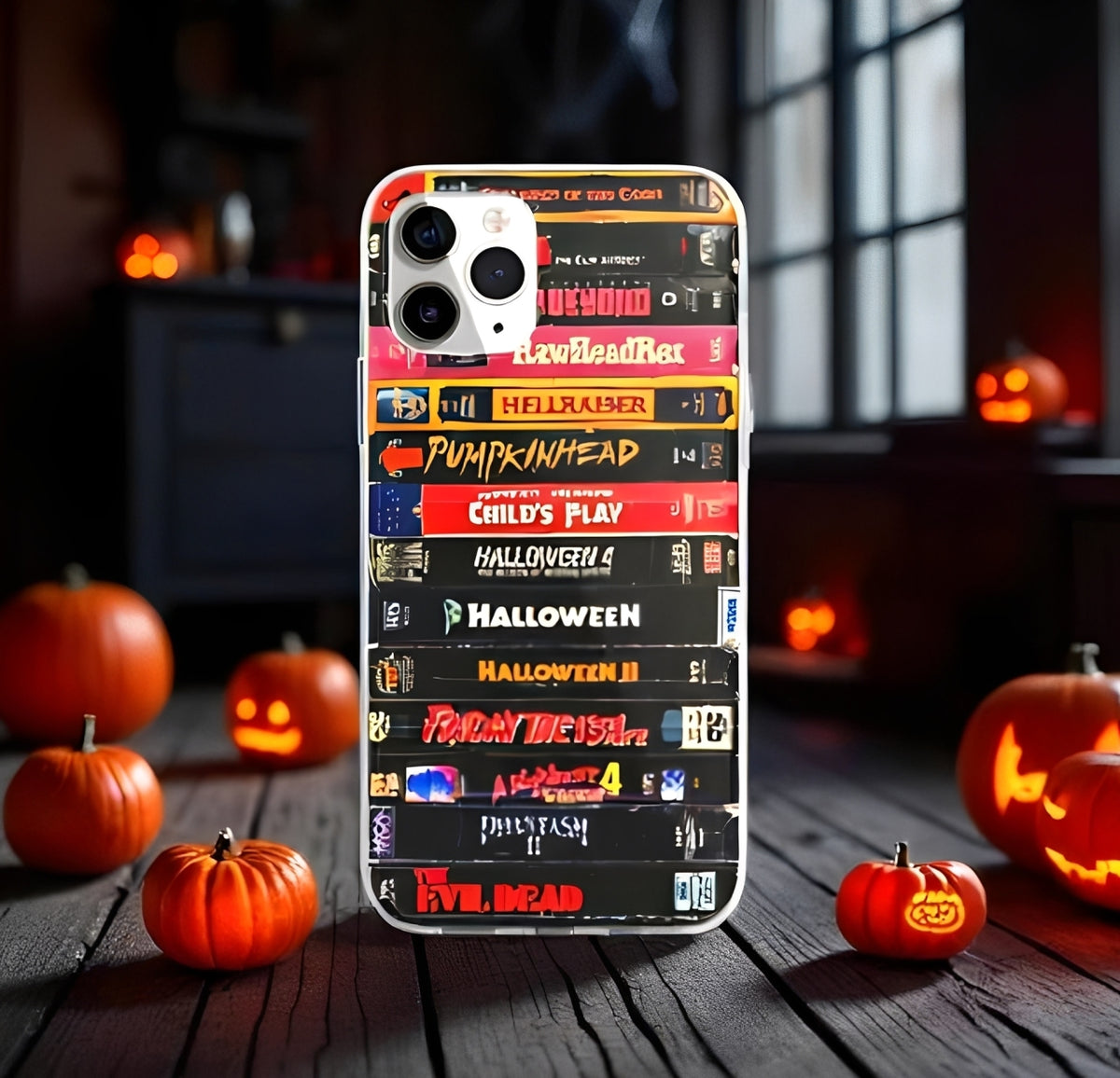 Scary Movie VHS Tape Phone Case - Gift For Horror Movie Fans 53laxx180725-Homacus