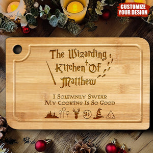 Personalized Gifts For Witch Cutting Board 03KADT020724-Homacus