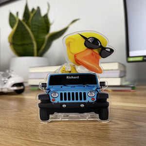 Personalized Gift For Off-road Lovers Shaking Head Standee, Happy Ducks 03qhqn181224-Homacus