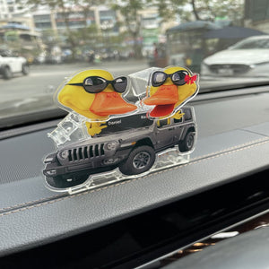 Personalized Gift For Off-road Lovers Shaking Head Standee, Happy Ducks 06qhqn181224-Homacus