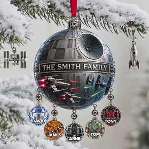 Sci Fi Space Christmas Ornament - Personalized Gifts For Family 04ohlu230926