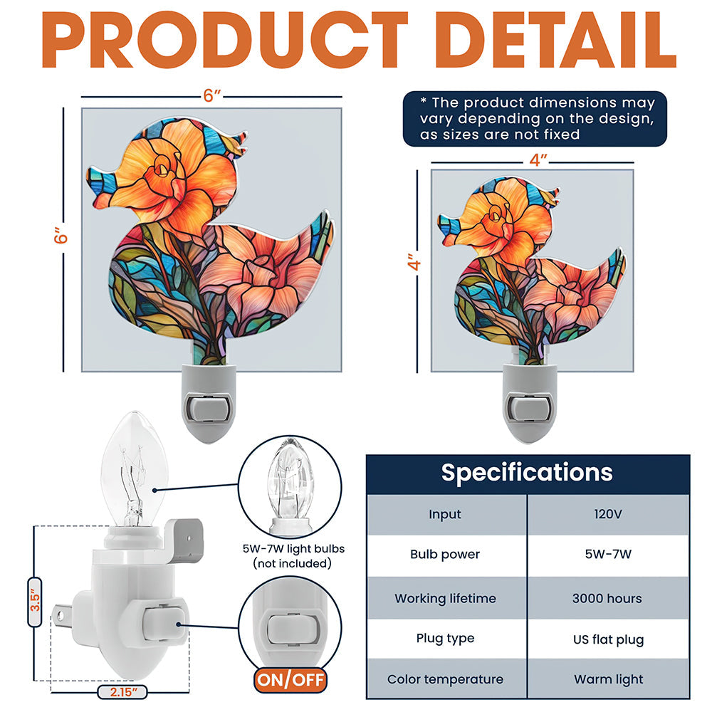 Cute Alien Couple Acrylic Night Light - Personalized Gift For Couple 02TGLU030625-Homacus