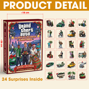 Open World Gamer Christmas Advent Calendar Blind Box - Personalized Gifts For Game Lovers 04TYDH271026-Homacus