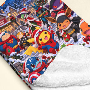Magical Christmas Adventure Blanket - Personalized Gifts For Christmas 01ttta131026-Homacus