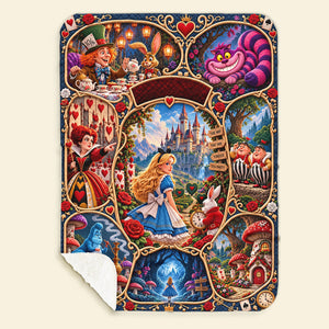 A World Of Wonder Blanket - Personalized Gift For Fantasy Lovers 04TTTA061026-Homacus