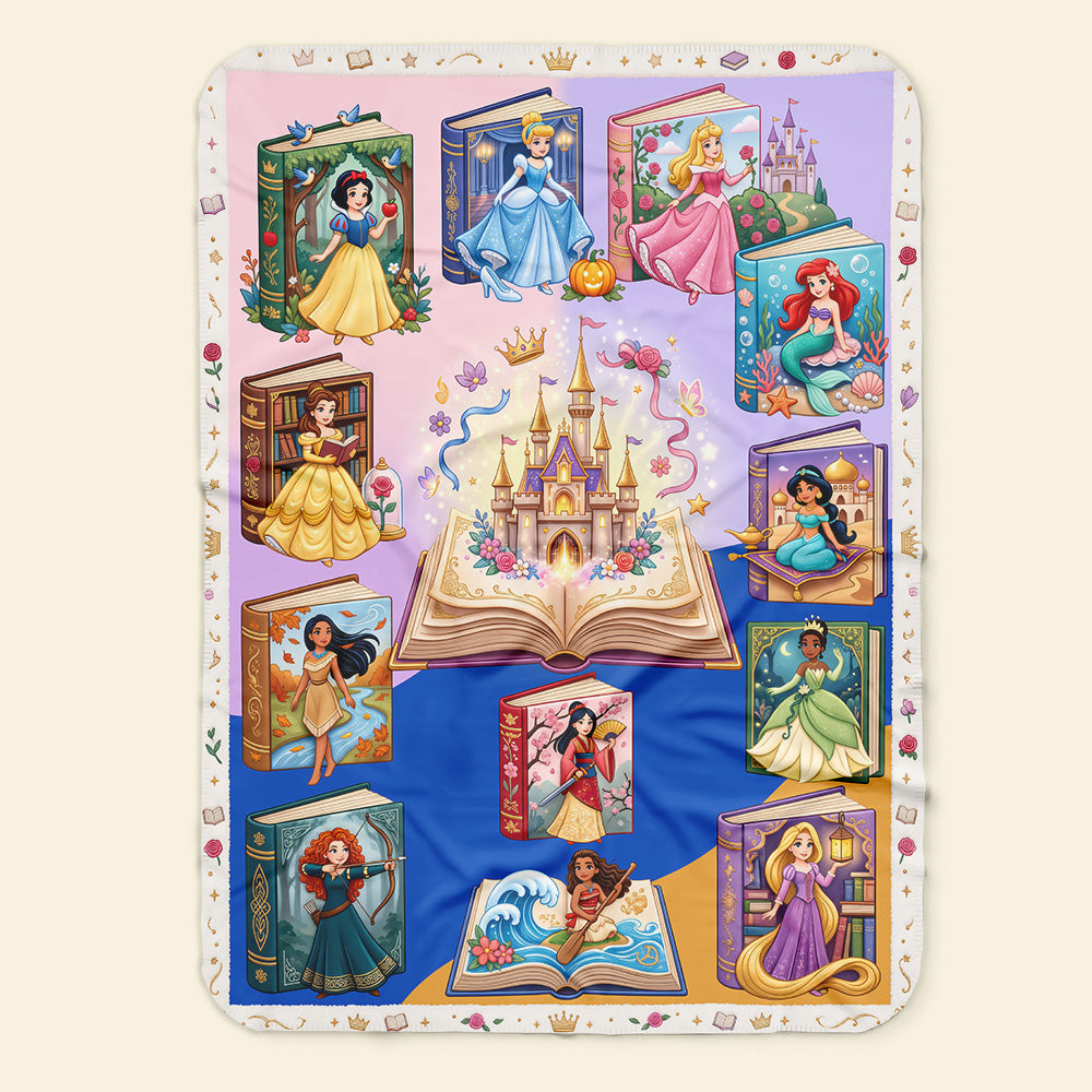 Fairytale Princess Dream Blanket - Personalized Gift For Fantasy Lovers 02NATA061026-Homacus