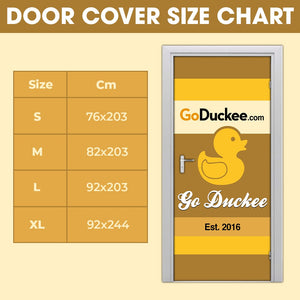 Farm Animals Door Cover - Personalized Gifts For Family 01pgta220825-Homacus