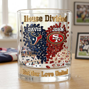 Love United Drinking Glass - Personalized Gifts For Couples 05ohlu170626