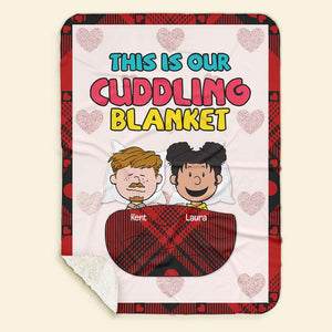 Personalized Gifts For Couples Valentine Blanket 01KALU291124HG-Homacus