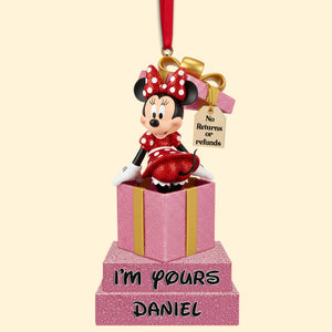 Couple's Sweet Moment Ornament - Personalized Christmas Gift For Couples 02HYLU240925-Homacus
