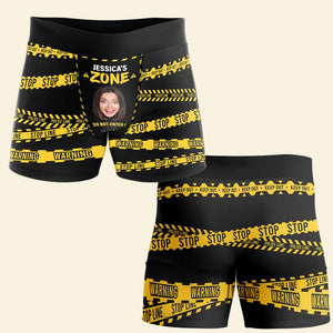 Personalized Custom Photo Gifts For Him Men's Boxers Stop Line 02TOLU231224-Homacus