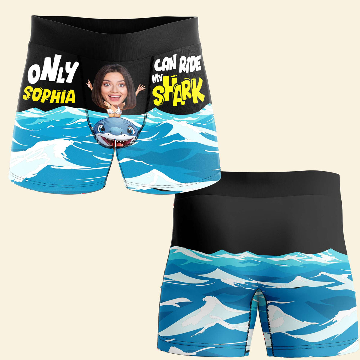 Personalized Custom Photo Gift For Him Men's Boxer 03TOLU181224-Homacus