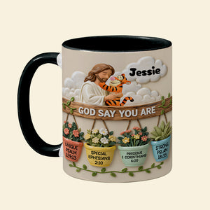 Christian Coffee Accent Mug - Personalized Gifts For Christian Lovers 02pata201225-Homacus