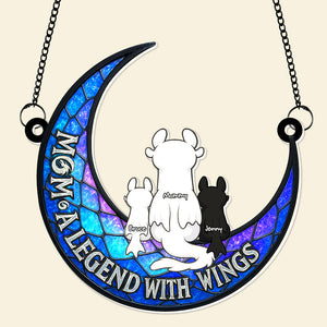 Dragon Mom Suncatcher - Personalized Gift For Mother 01TGLU170425-Homacus