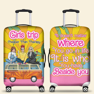 Personalized Gifts For Friends Luggage Cover Girls Trip 01XQLU241224HH-Homacus