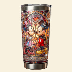 Romantic Couple 20oz Tumbler - Personalized Gifts For Couple 04tota160126-Homacus