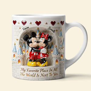 Lovely Couple Coffee Mug - Personalized Gifts For Couple 03nata120126-Homacus