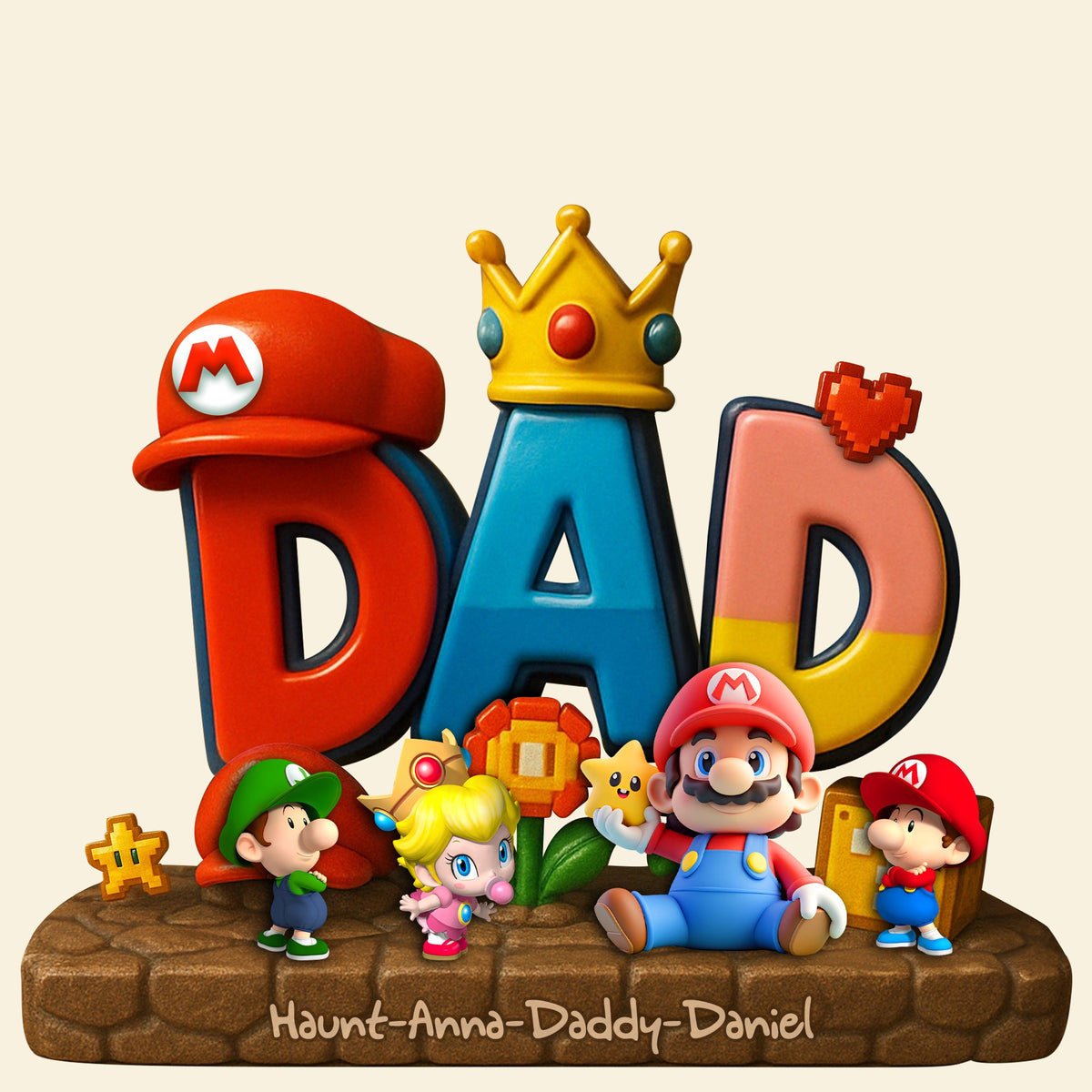 Adventure Dad Acrylic Plaque - Personalized Gifts For Father 06KALU230425-Homacus