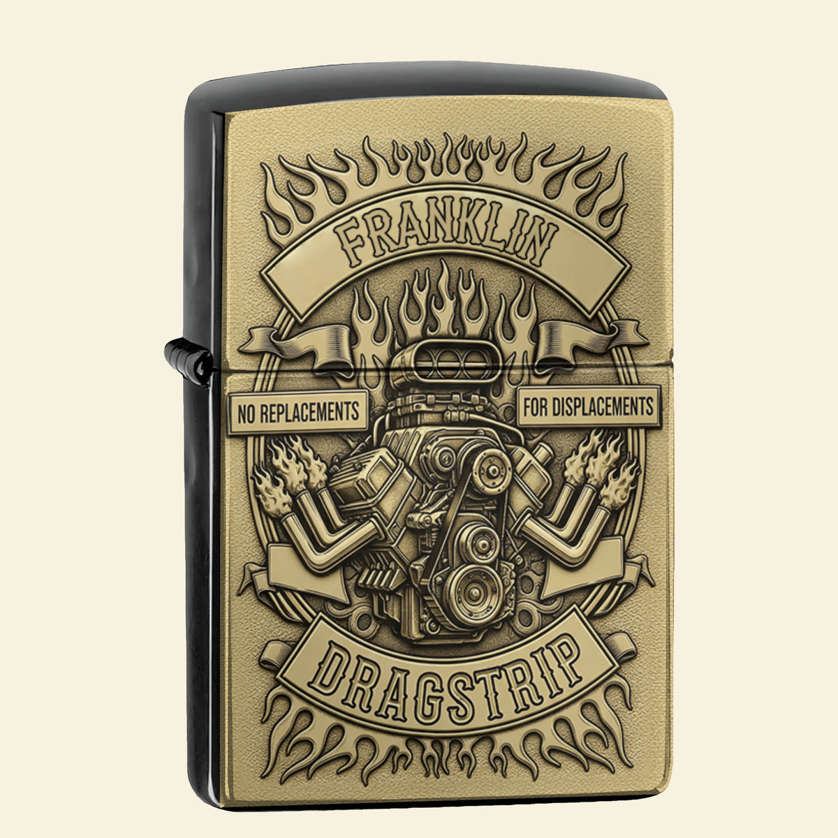 DragTrips - Drag Racing Lighter - Personalized Gift For Hot Rod Lovers-Homacus