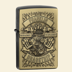 Drag Racing Engine Lighter - Personalized Gift For Hot Rod Lovers 05OHLU070825-Homacus