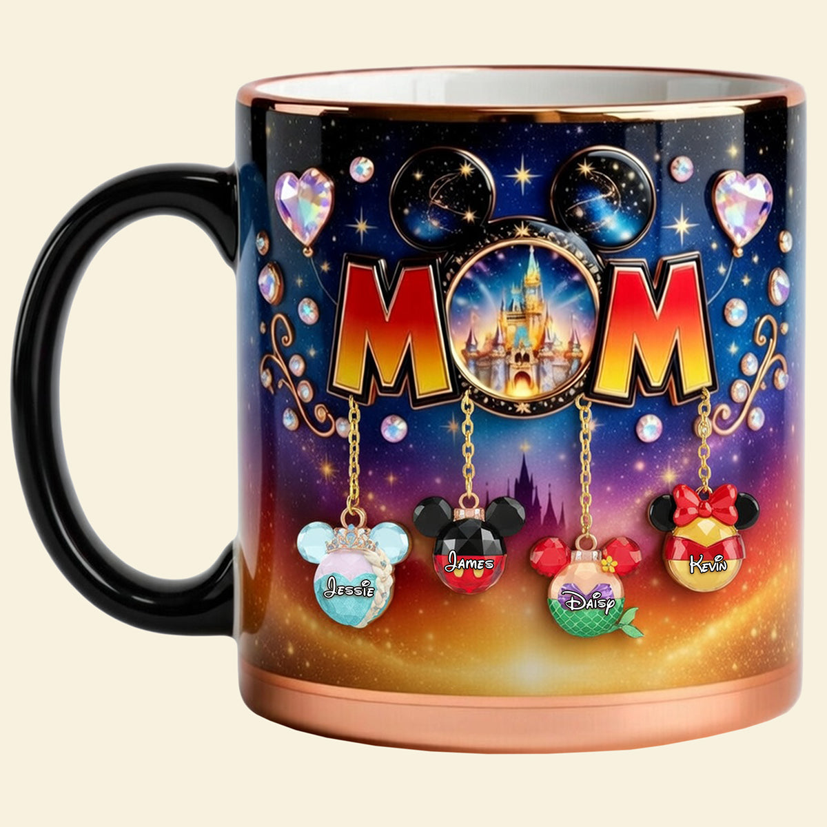 Sweet Family Magic Mug - Personalized Gifts For Mom 04OHTA090426-Homacus