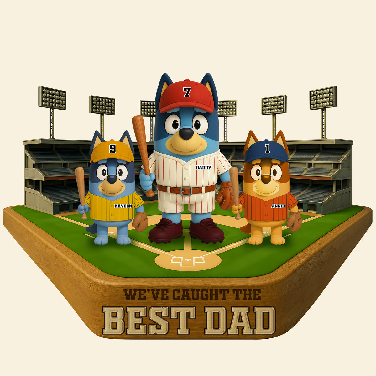 Best Dad Acrylic Plaque - Personalized Gifts For Father 03OHLU080525-Homacus