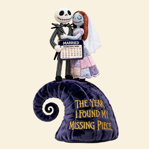 Spooky Married Couple Pillow - Personalized Gift For Couples 05OHLU101225-Homacus