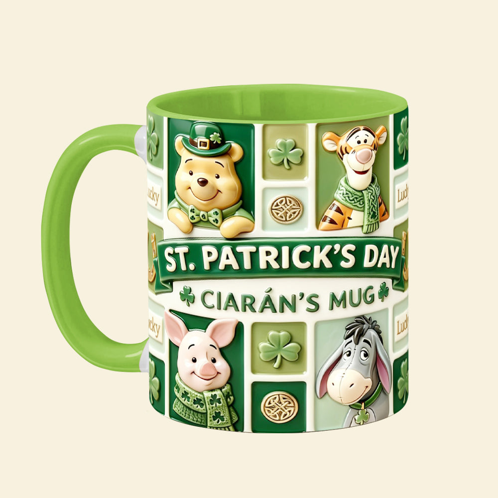 Lucky Coffee Accent Mug - Personalized Gifts For Friends 01pata110226-Homacus