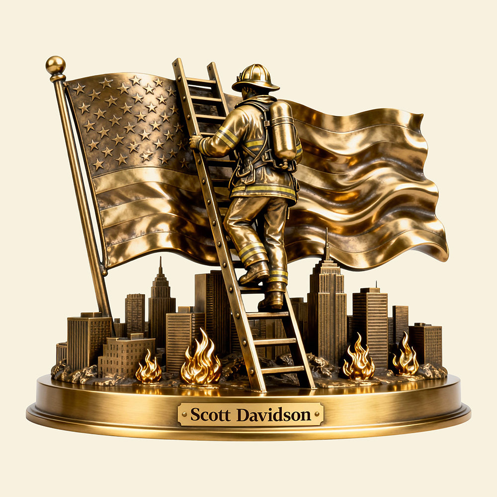 Firefighter Acrylic Plaque - Personalized Gifts For Firefighter 02nata070126-Homacus