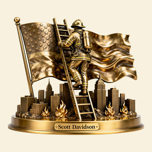 Firefighter Acrylic Plaque - Personalized Gifts For Firefighter 02nata070126-Homacus