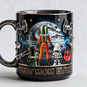 Sci-Fi Hero Mom Coffee Mug - Personalized Gift For Moms 04OHLU110426-Homacus