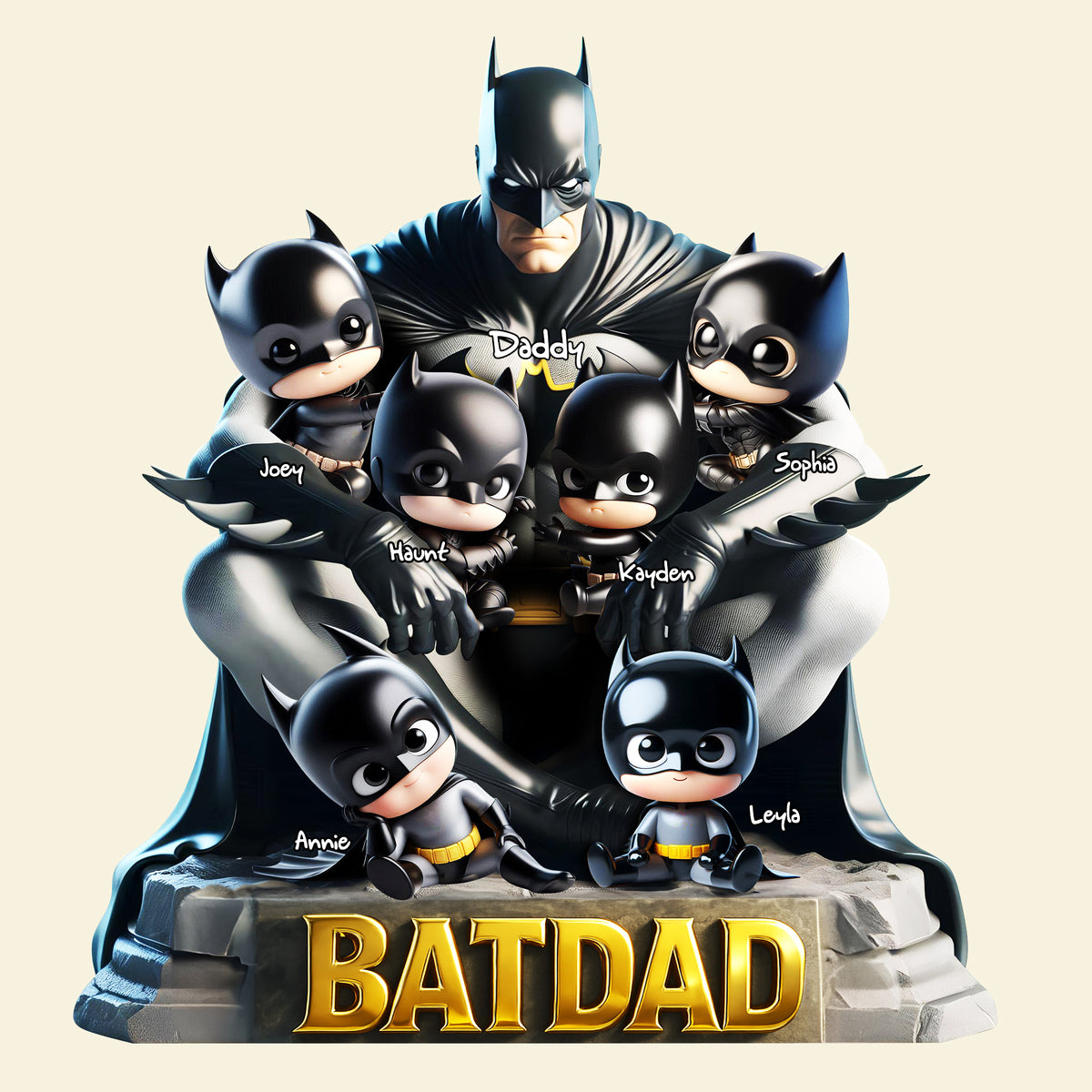 Shadow Hero Dad Acrylic Plaque - Personalized Christmas Gifts For Dad 02OHLU160525-Homacus