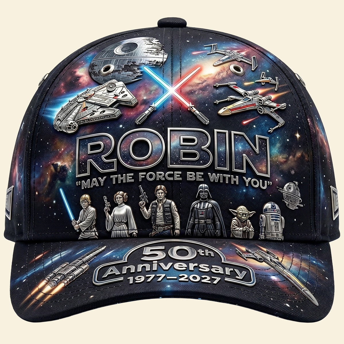 50th Anniversary Cosmic Classic Cap - Personalized Gifts For Cosmic Lovers 03pata100326-Homacus