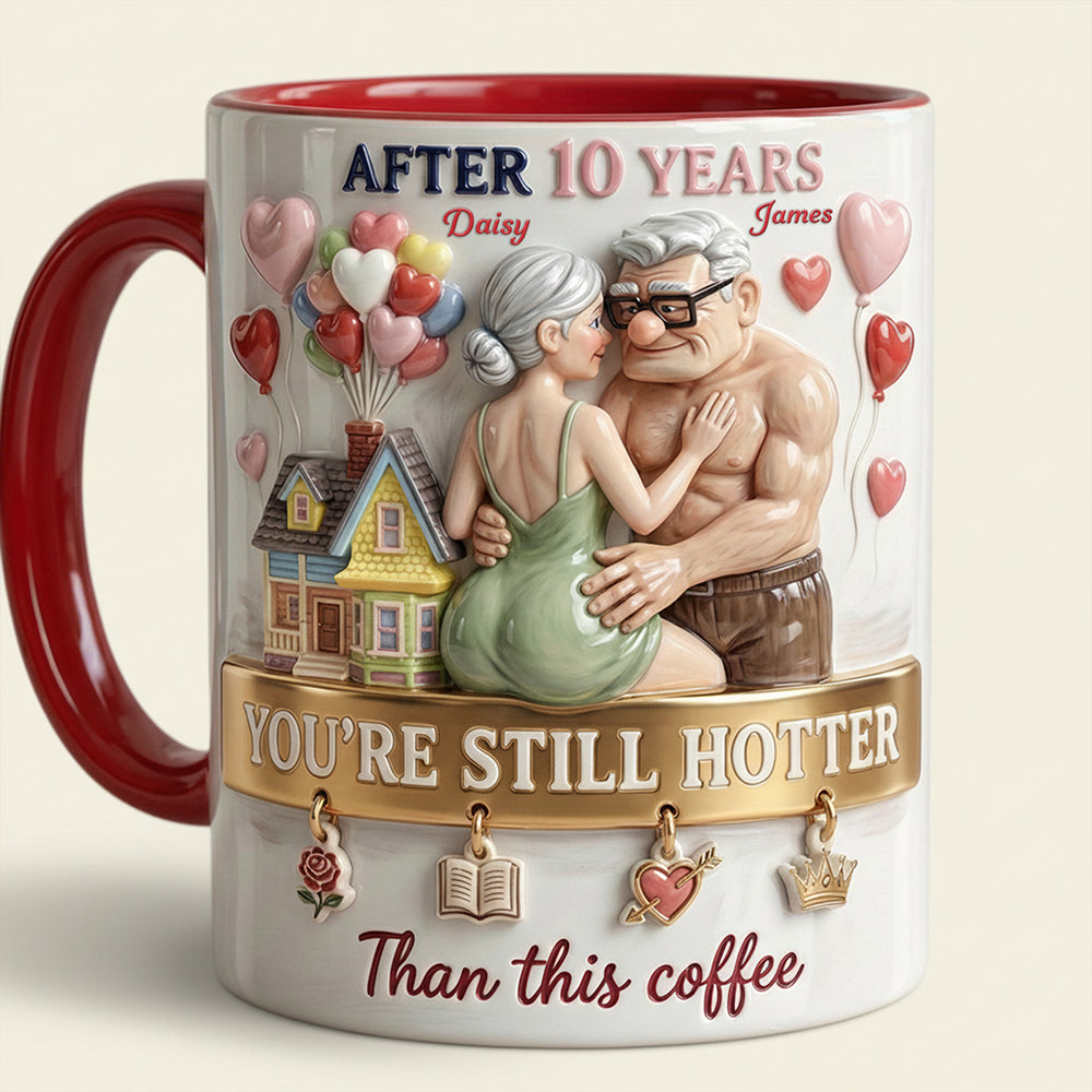 Funny Old Couple Coffee Accent Mug - Personalized Gifts For Couple 02qhta050126-Homacus