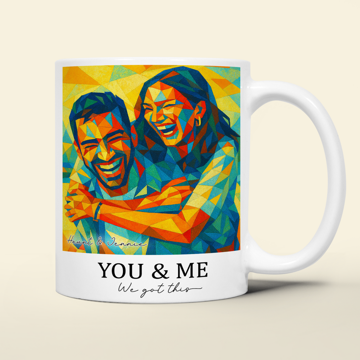 Cubism Art Mug Custom Photo Gifts For Art Lovers 05OHLU230725-Homacus