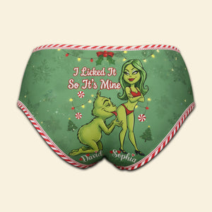 Spicy Green Couple Women's Briefs - Personalized Gifts For Her 09TGLU141125-Homacus