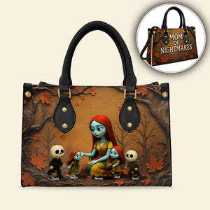 Mother Of Nightmares Leather Bag - Personalized Gifts For Mother 07TGLU230425-Homacus