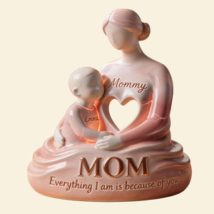 Loving Nurturing Mom Plaque - Personalized Gifts For Moms 02QHTA270226-Homacus