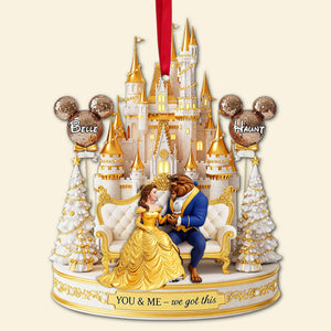 Timeless Tale Couple Ornament - Personalized Christmas Gifts For Couple 06OHLU180825-Homacus
