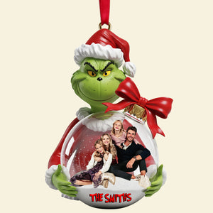 Personalized Gifts For Christmas, Family Custom Photo Acrylic Ornament 06pglu251025-Homacus