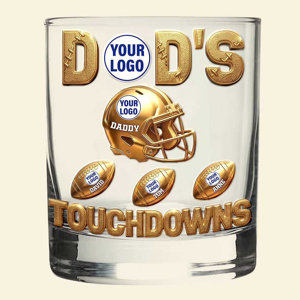 Sport Lover 11oz Round Glass - Personalized Gifts For Father's Day 03OHLU250526-Homacus